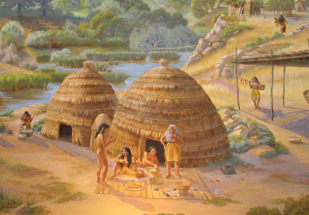 Chumash Indian Tribe Houses