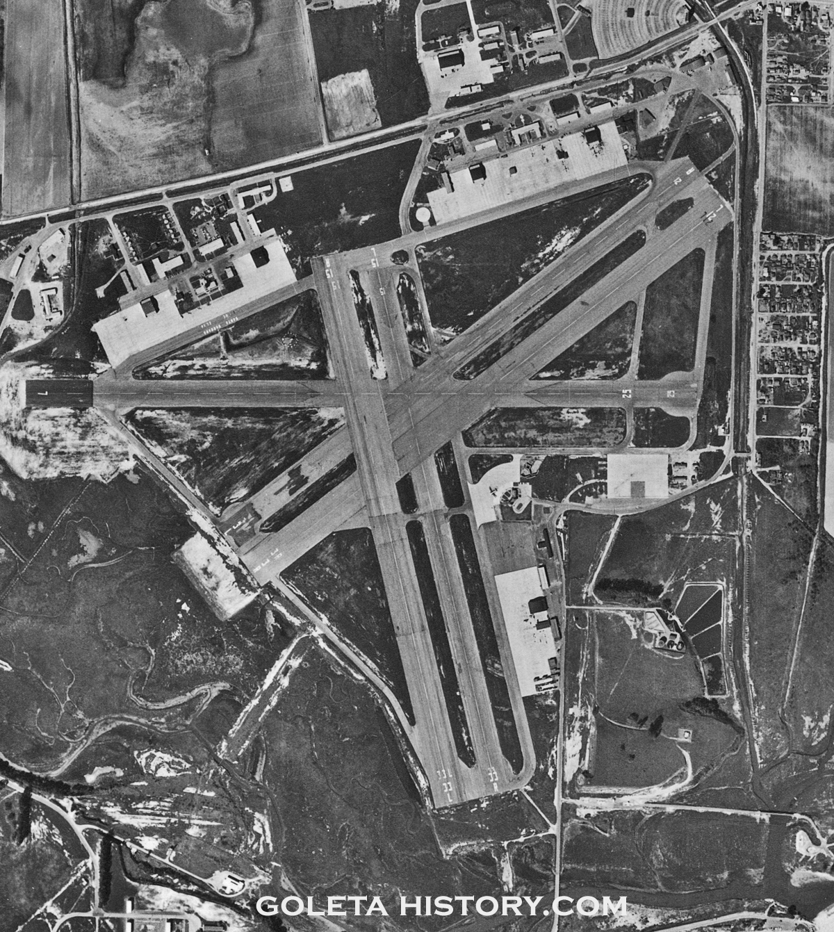 Two Hangars Goleta History